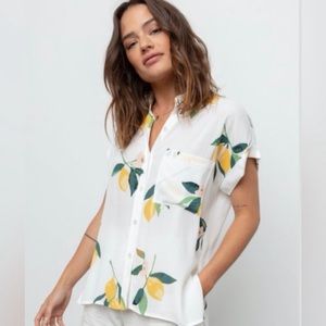 Rails Whitney Lemon Grove button down shirt